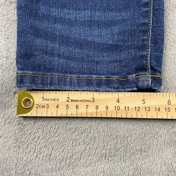 Judy Blue Relaxed Fit Dark Wash Denim Jeans JB82102DK Size 13/31 Womens - Picture 9 of 16